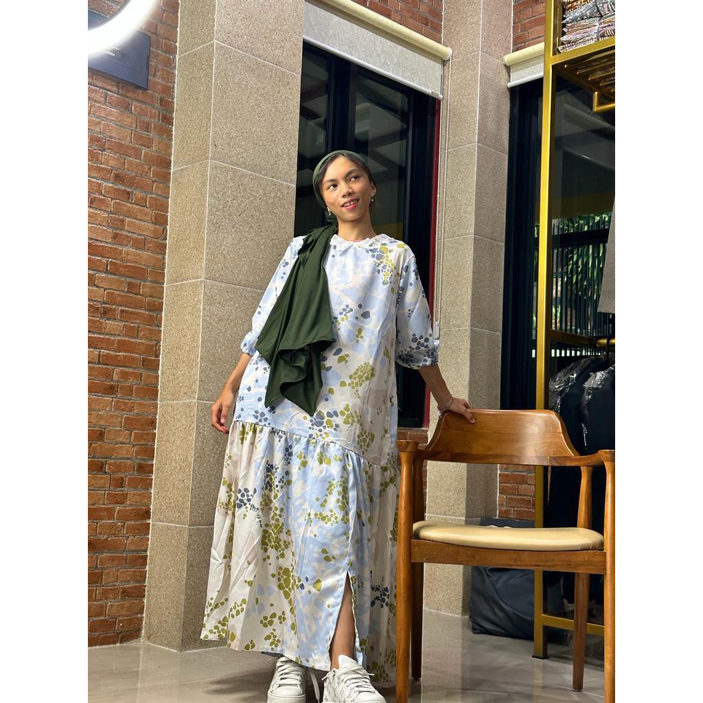 midi dress big size/ dress wanita / atasan big size / tunik