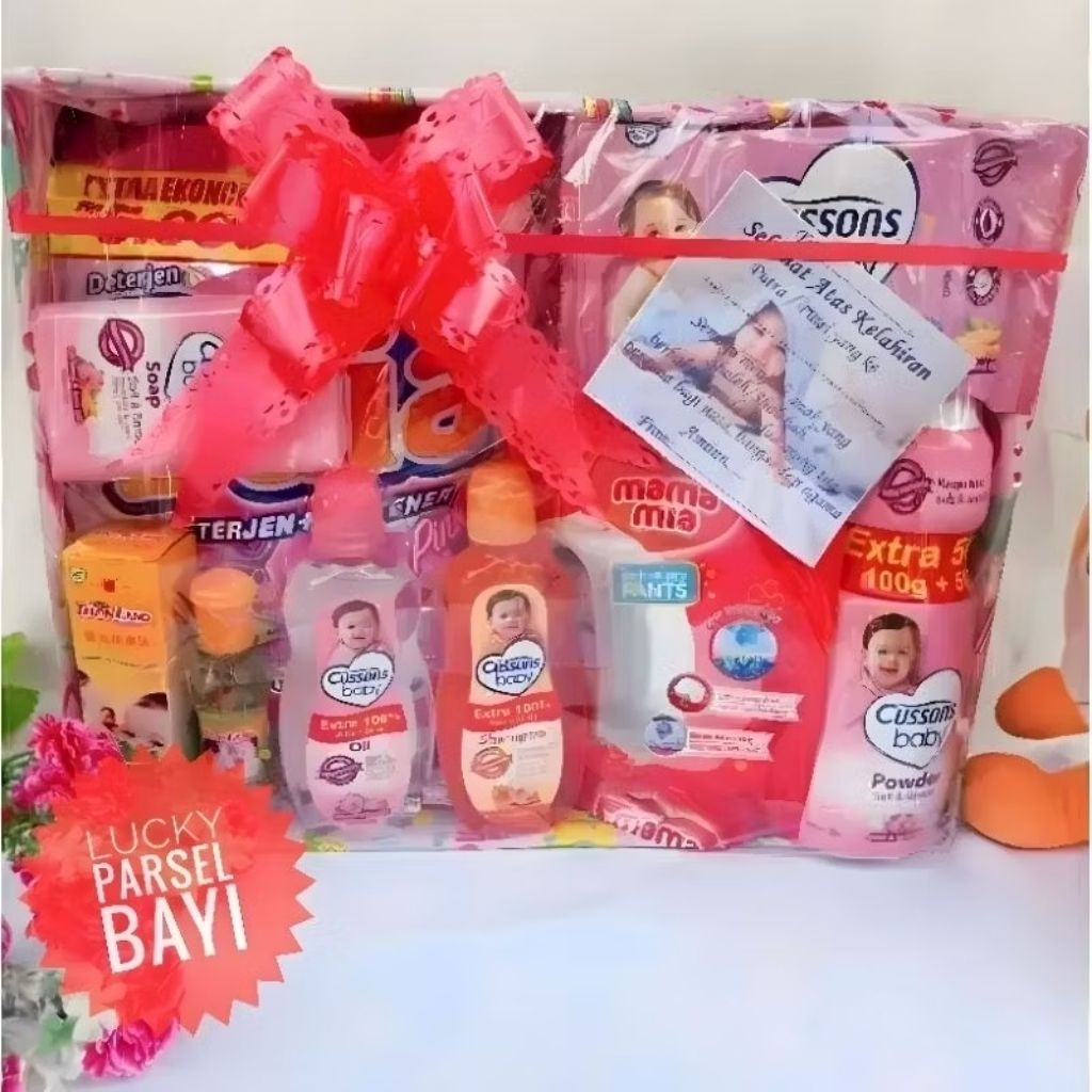 parsel bayi murah paket sabun bedak bayi kado bayi lahir baby gift set hampers bayi