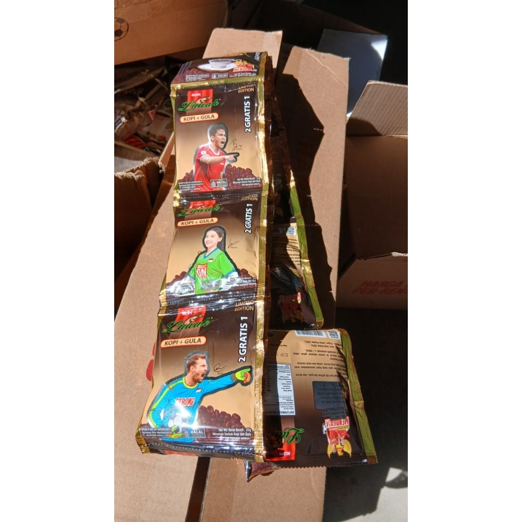 kopi luwak gula (kopi+gula)