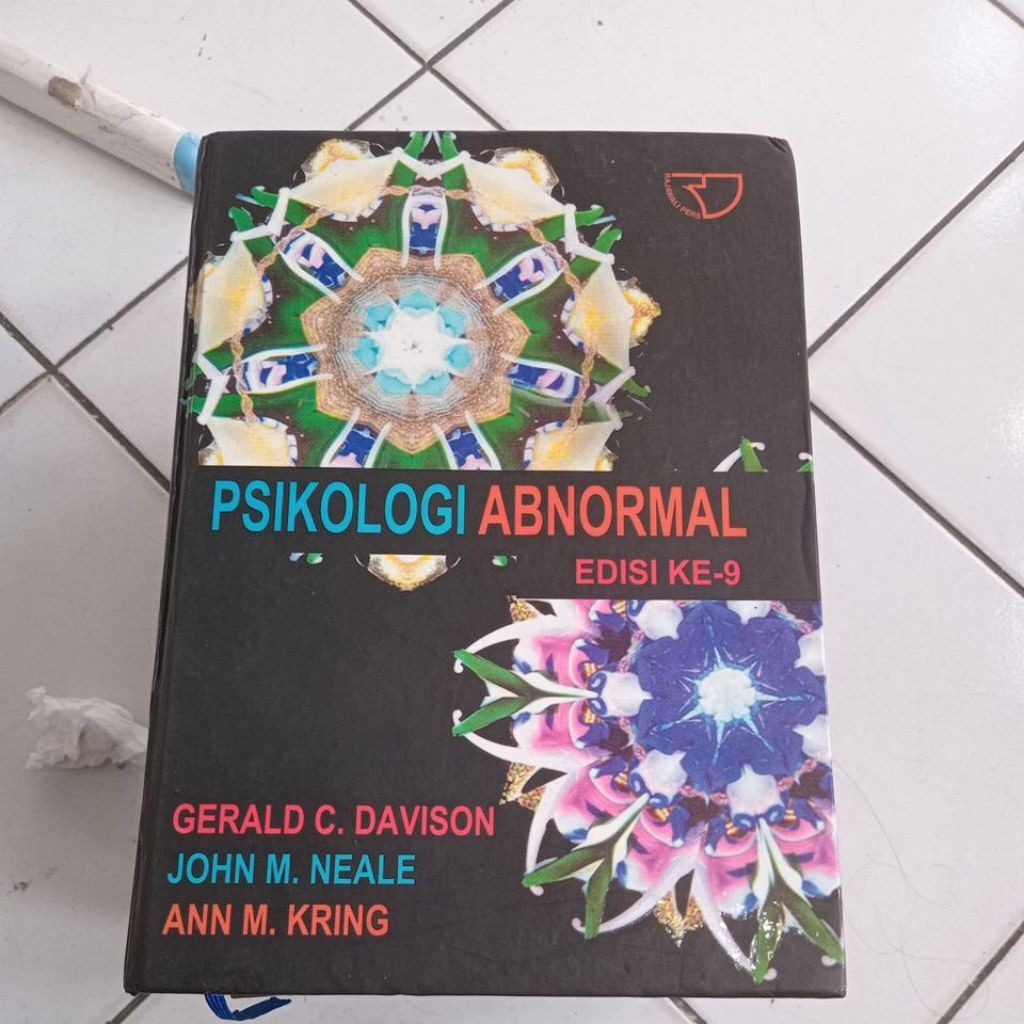 BUKU PSIKOLOGI ABNORMAL ED 9 KARYA GERALD C.DAVIDSON HARD COVER SECOND ORIGINAL