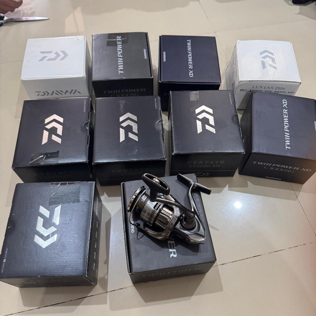 Reel DAIWA EXIST ROBOT/CERTATE/LUVIAS/EMERALDAS/MORETHAN Bervarian ukuran | reel spinning daiwa