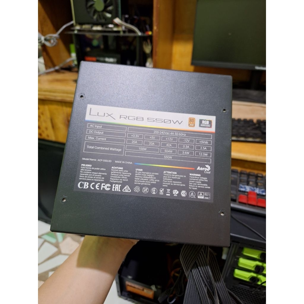 Power Suppy 80 Plus Gaming PSU 80+ 500W 600W 450W 550W 620W 400W