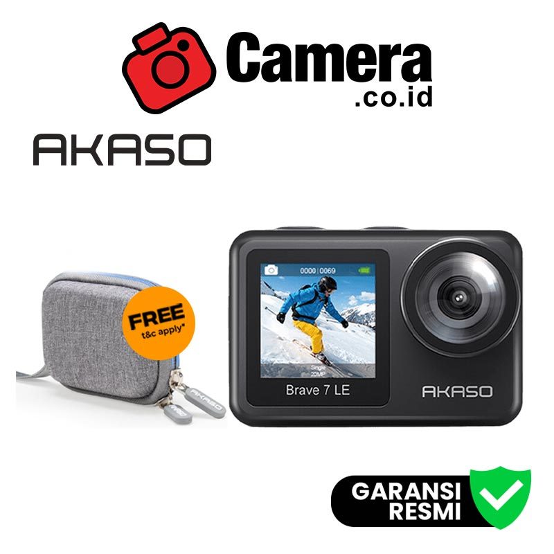 AKASO Brave 7 / Akaso Brave 7 LE Action Camera 4K GARANSI RESMI