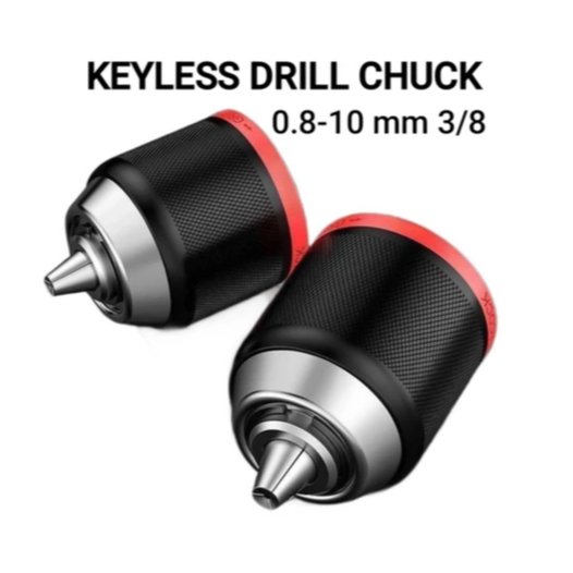 Bor Keyless 10mm / Kepala Bor 10mm