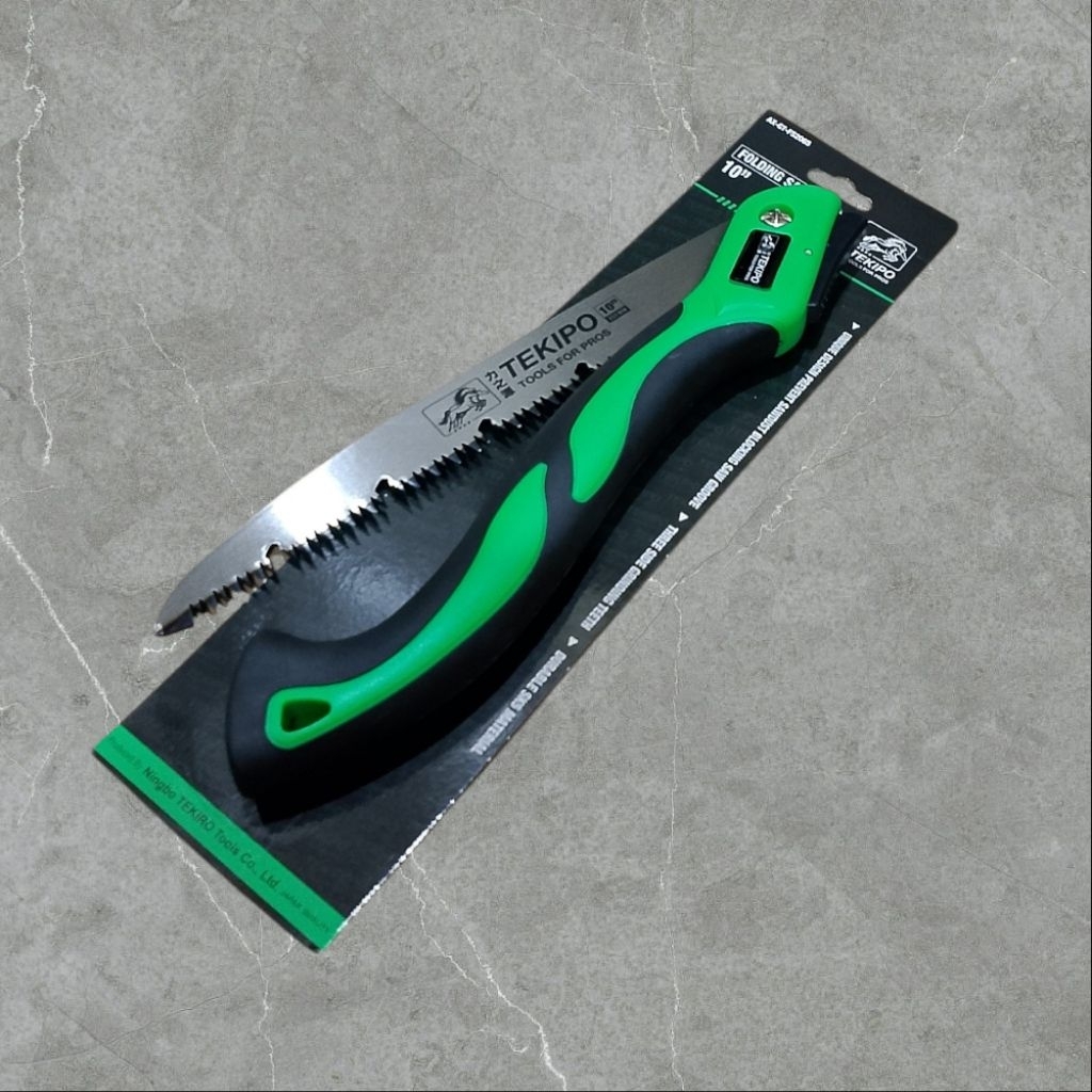 GERGAJI DAHAN LIPAT TEKIPO FOLDING SAW 10" TEKIPO GERGAJI KAYU POTONG LIPAT DAHAN