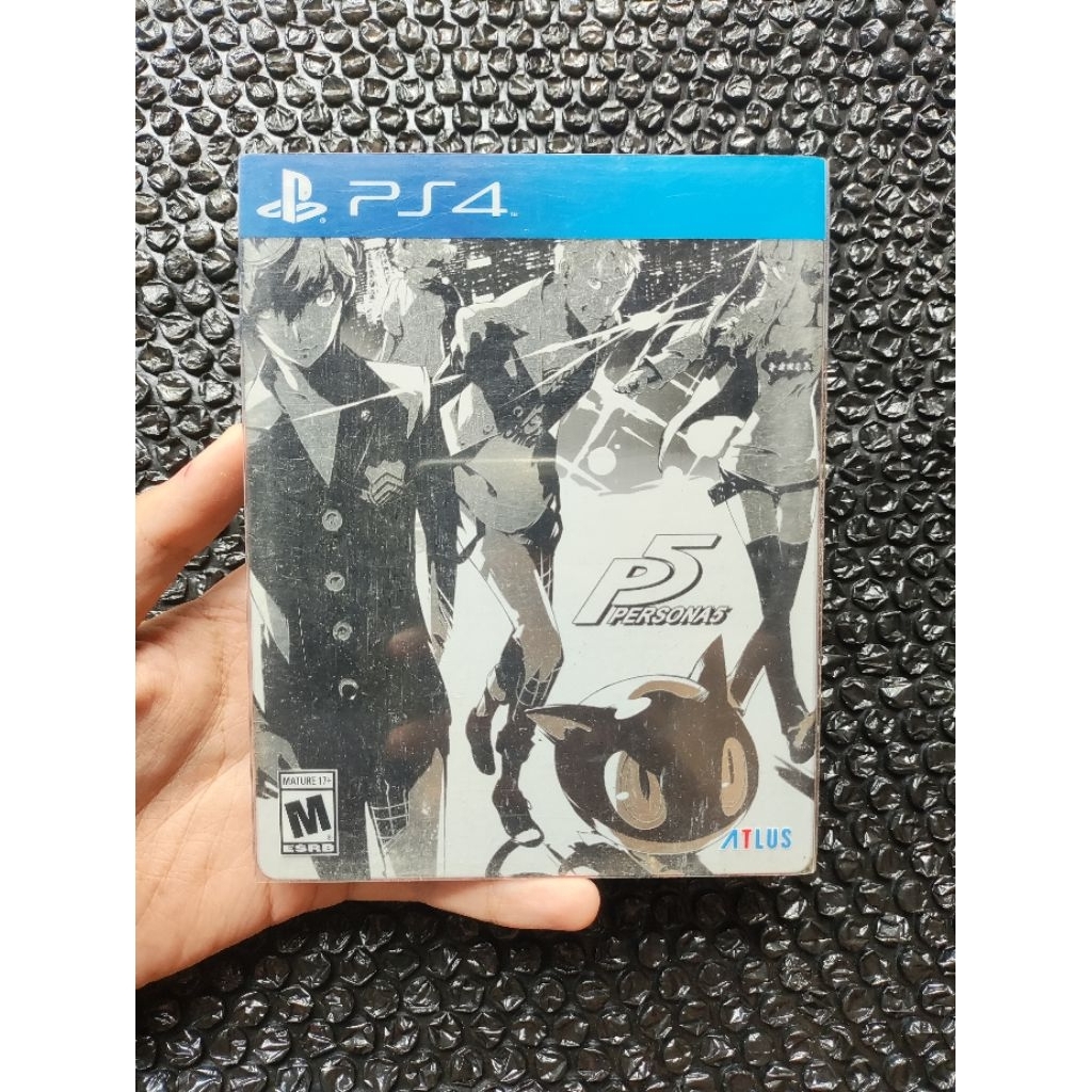 BD Kaset Ps4 Persona 5 Steelcase
