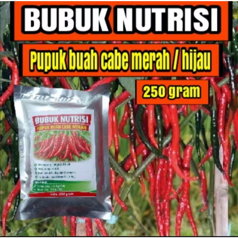Pupuk Booster Buah Cabe – Perangsang Bunga & Pelebat Buah