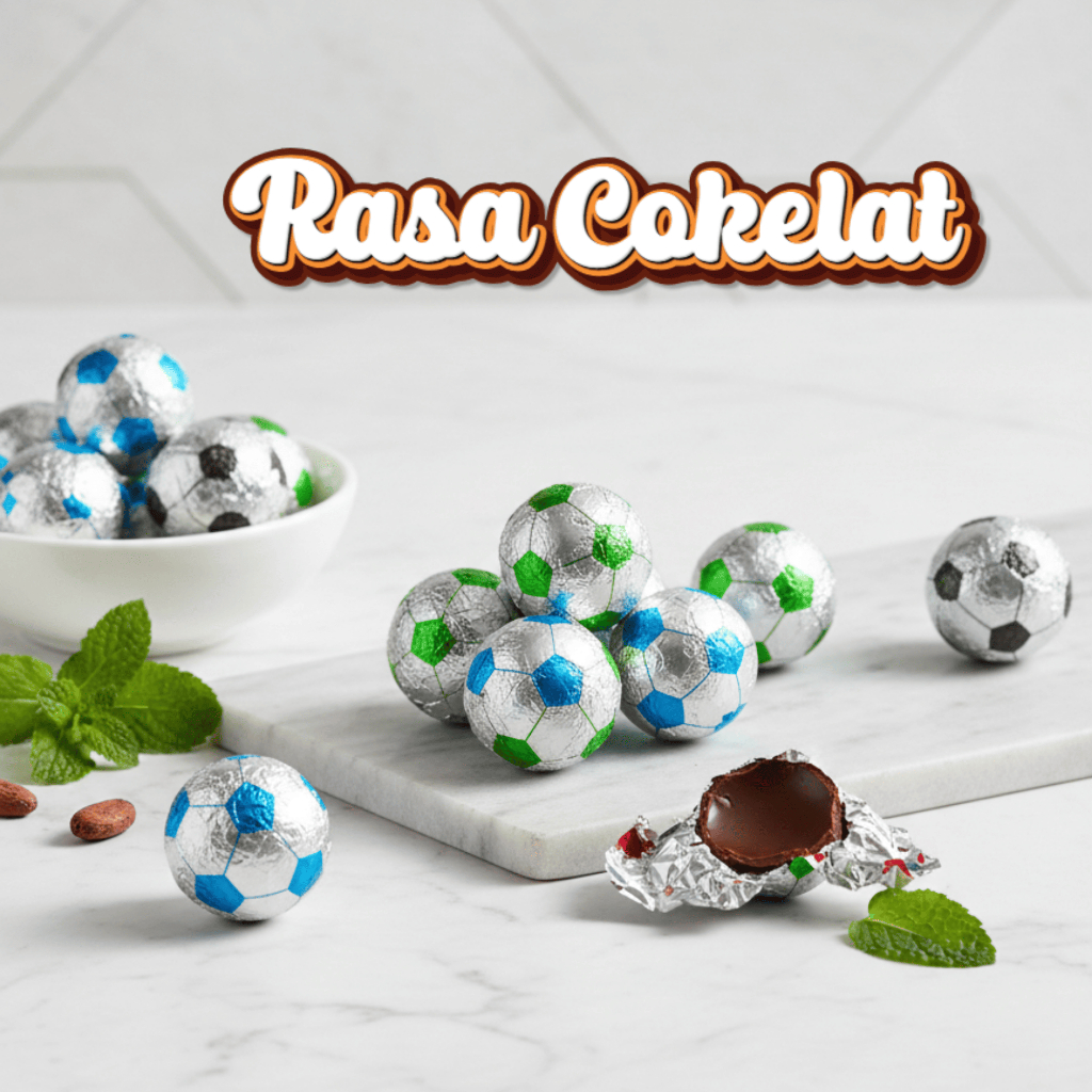 Permen Bola Coklat Kemasan Enak 100gr Oleh oleh Aneka Coklat Unik Manis
