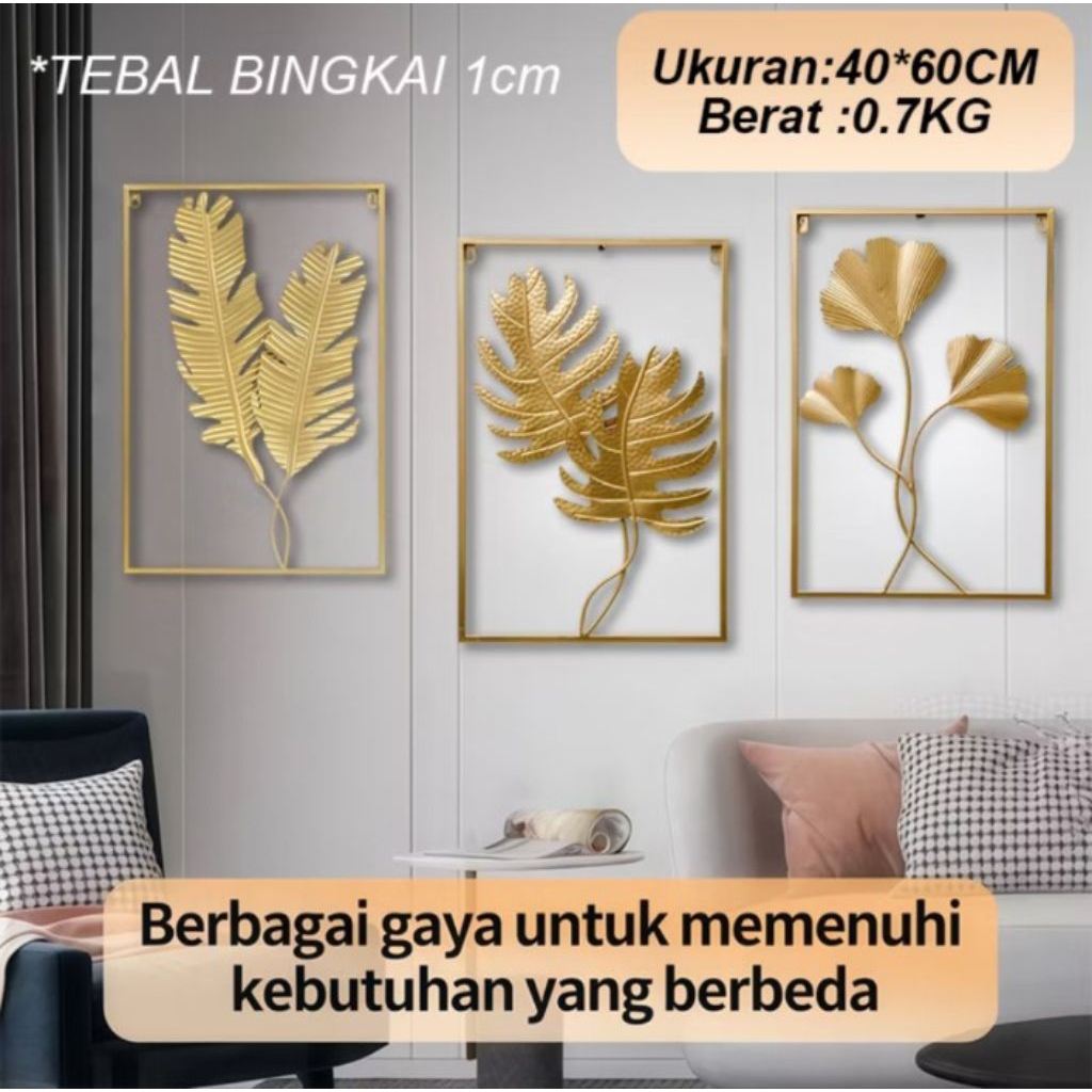 HIASAN DINDING AESTHETIC | HIASAN DINDING RUANG TAMU | DEKORASI RUANG TAMU