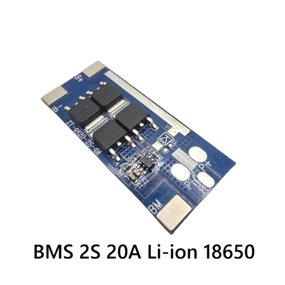 Modul BMS 2S 20A 7.4V 7.4Volt Li-Ion Lithium Battery 18650 Charger PCB BMS Protection Board 7.4v