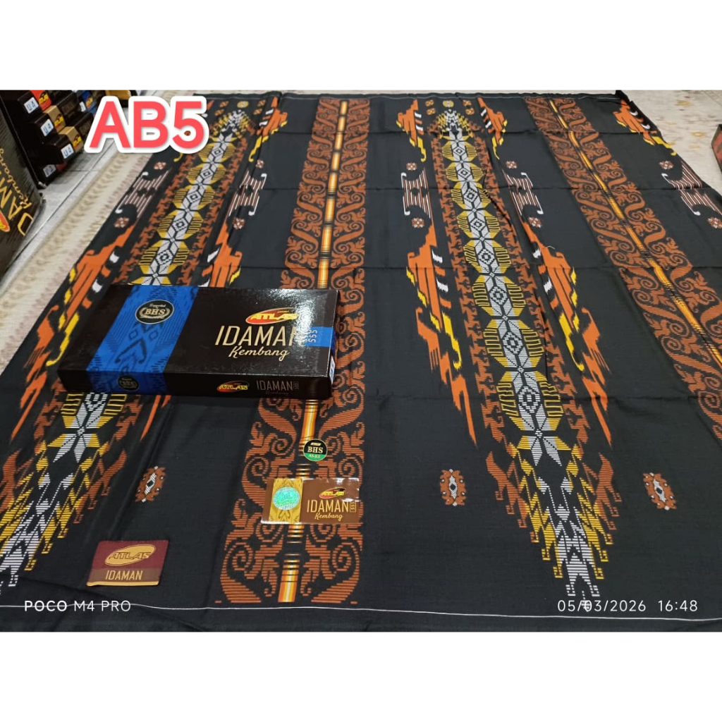 NEW SARUNG ATLAS IDAMAN KEMBANG