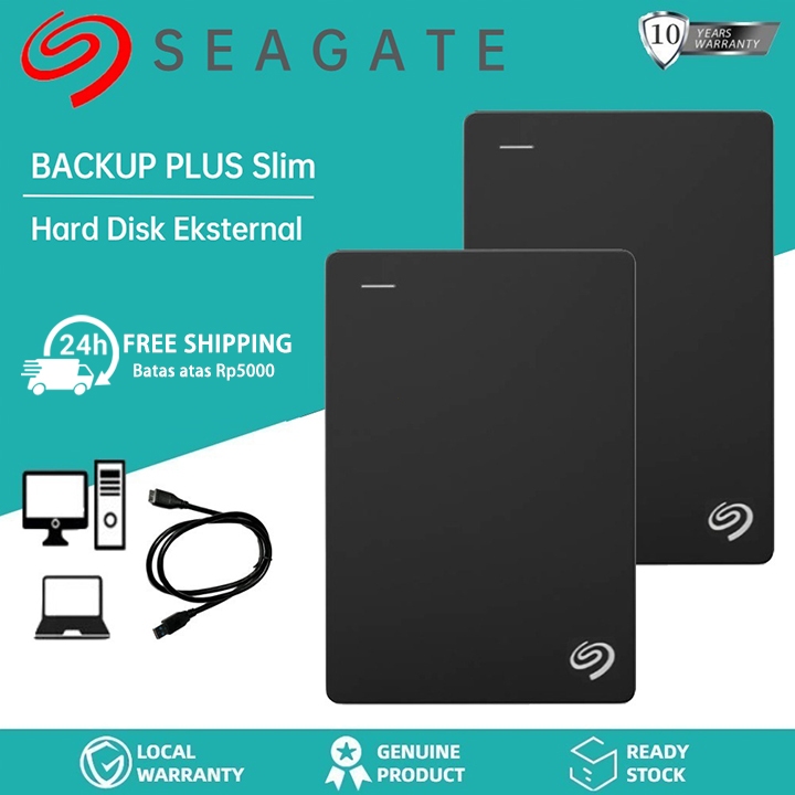 Seagate Hard disk Eksternal 2TB 1TB Portable External Hard disk USB 3.0 Laptop Eksternal Hardisk