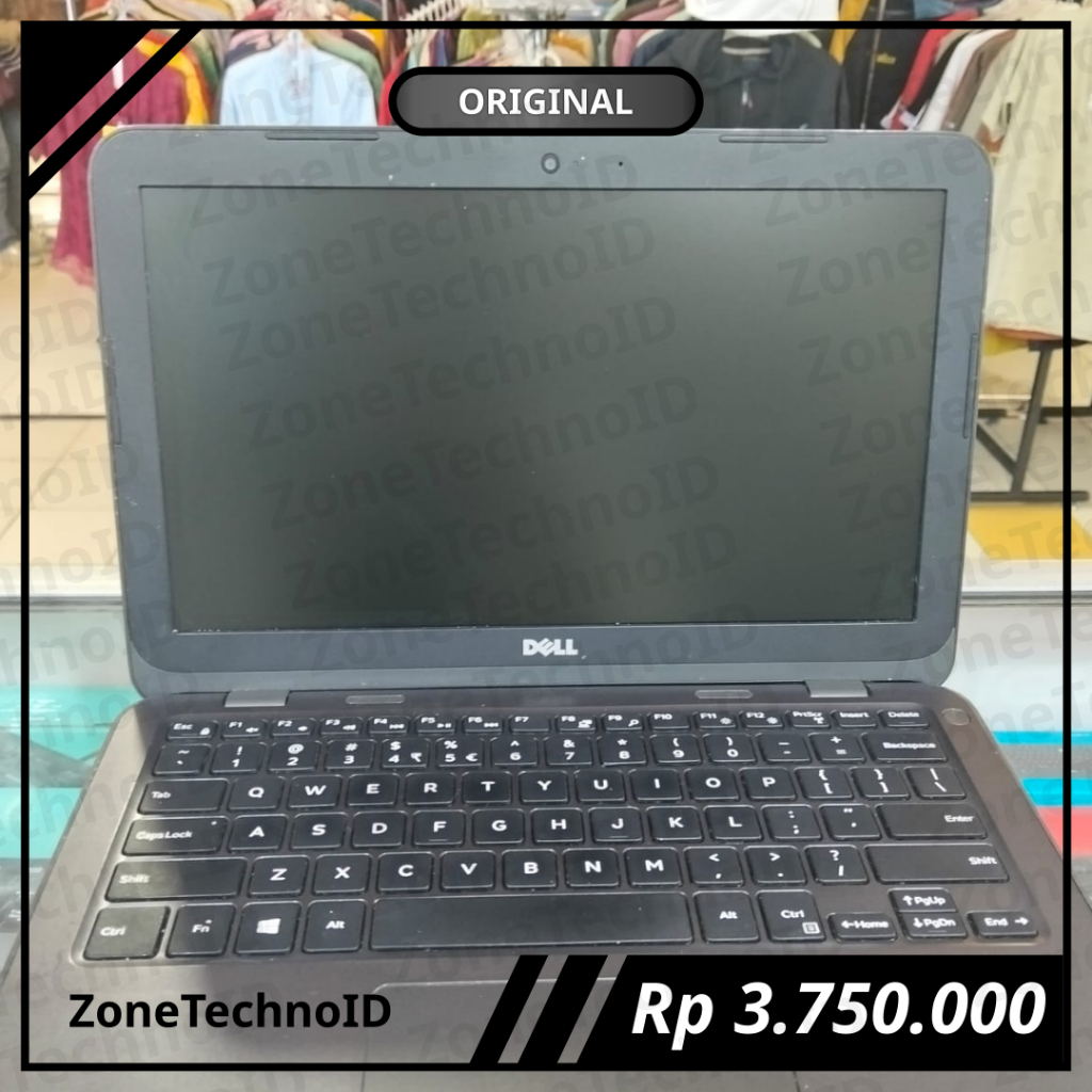 Laptop Dell AMD A9 SSD 128GB RAM 4GB 11 Windows Office Ori