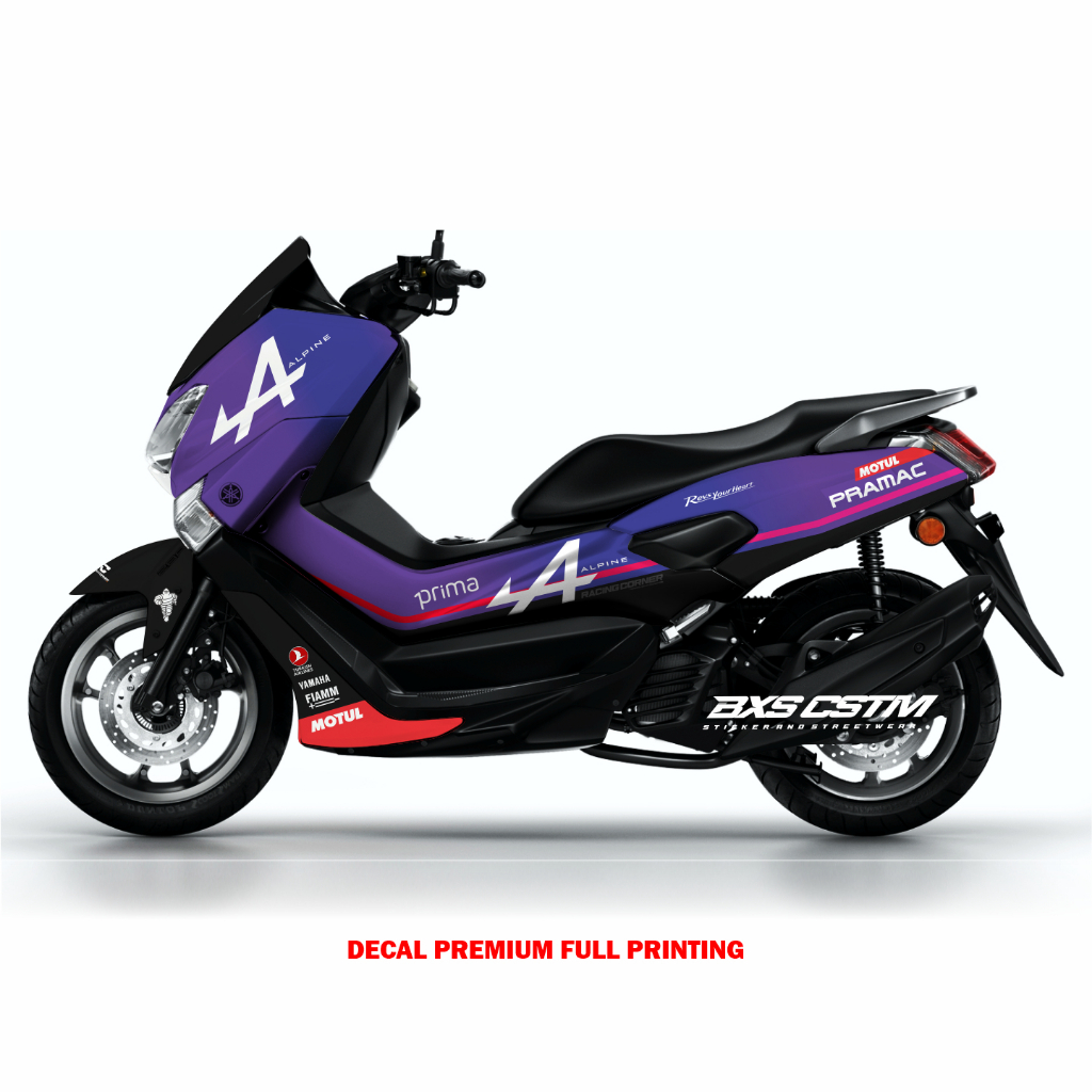 STICKER DECAL MOTOR YAMAHA NMAX LIVERY MOTOGP STIKER PREMIUM FULL PRINTING