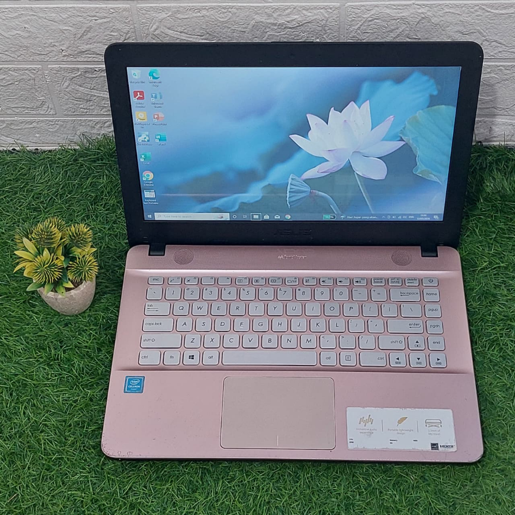 ASUS VIVOBOOK X441MA ROSEGOLD INTEL CELERON N4020 RAM 4GB SSD 256GB