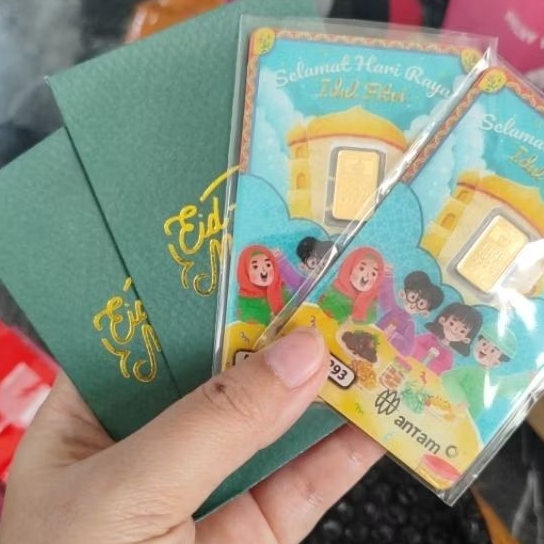 Antam 1gr Gift Series Selamat Hari Raya Idul Fitri