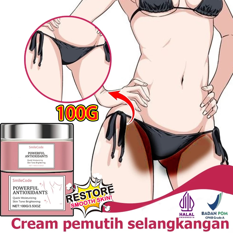 Jepang  Memutihkan selangkangan hitam cream pemutih selangkangan bpom pemutih selangkangan ampuh 100