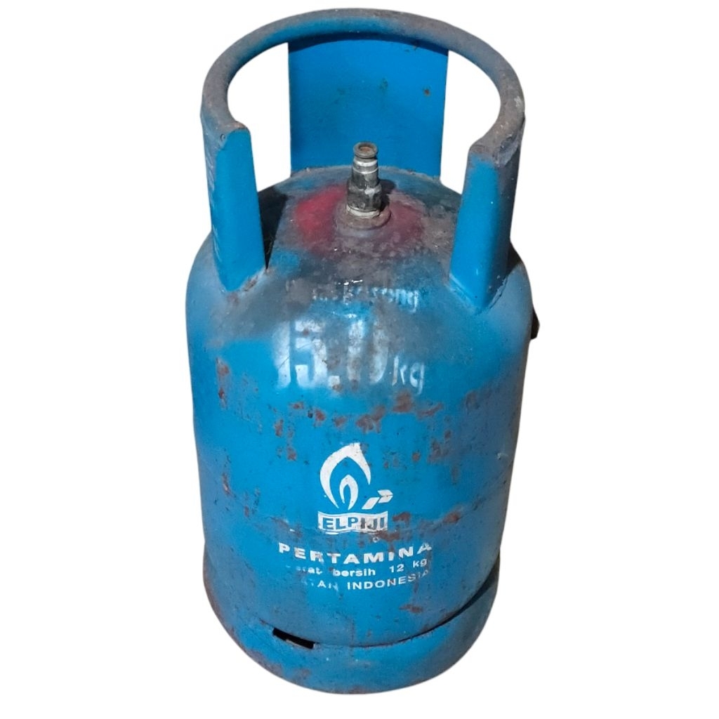 (INSTAN JOGJA) Gas Tabung Elpiji Kosong Biru 12kg TANPA ISI HANYA TABUNG