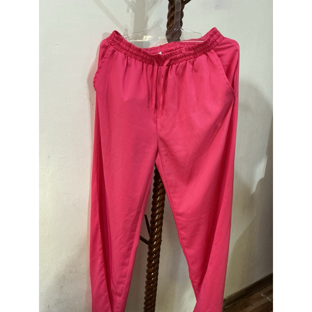 PRELOVED LOOSE PANTS FUCHSIA