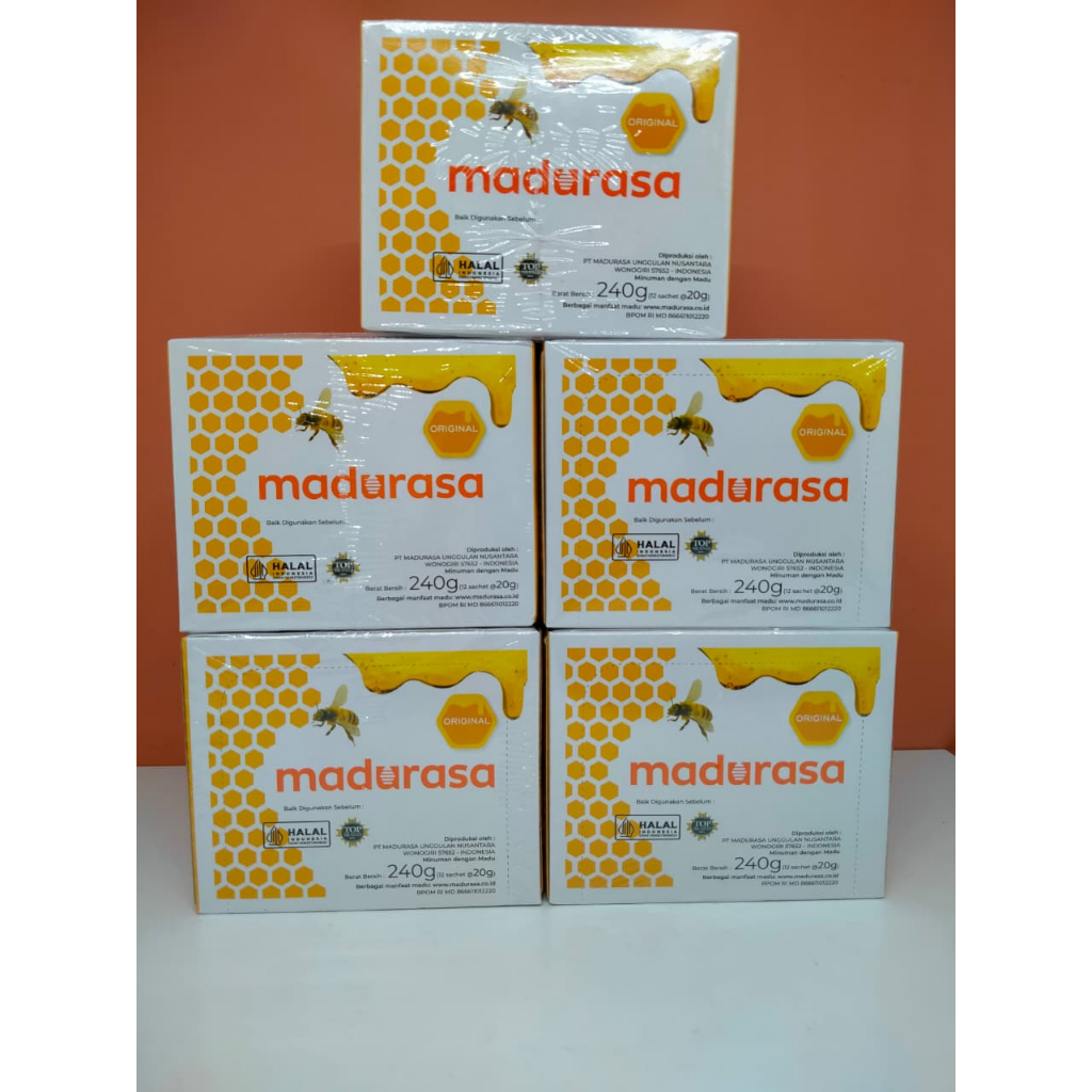 5 BOX MADURASA ORIGINAL BOX @12 SACHET