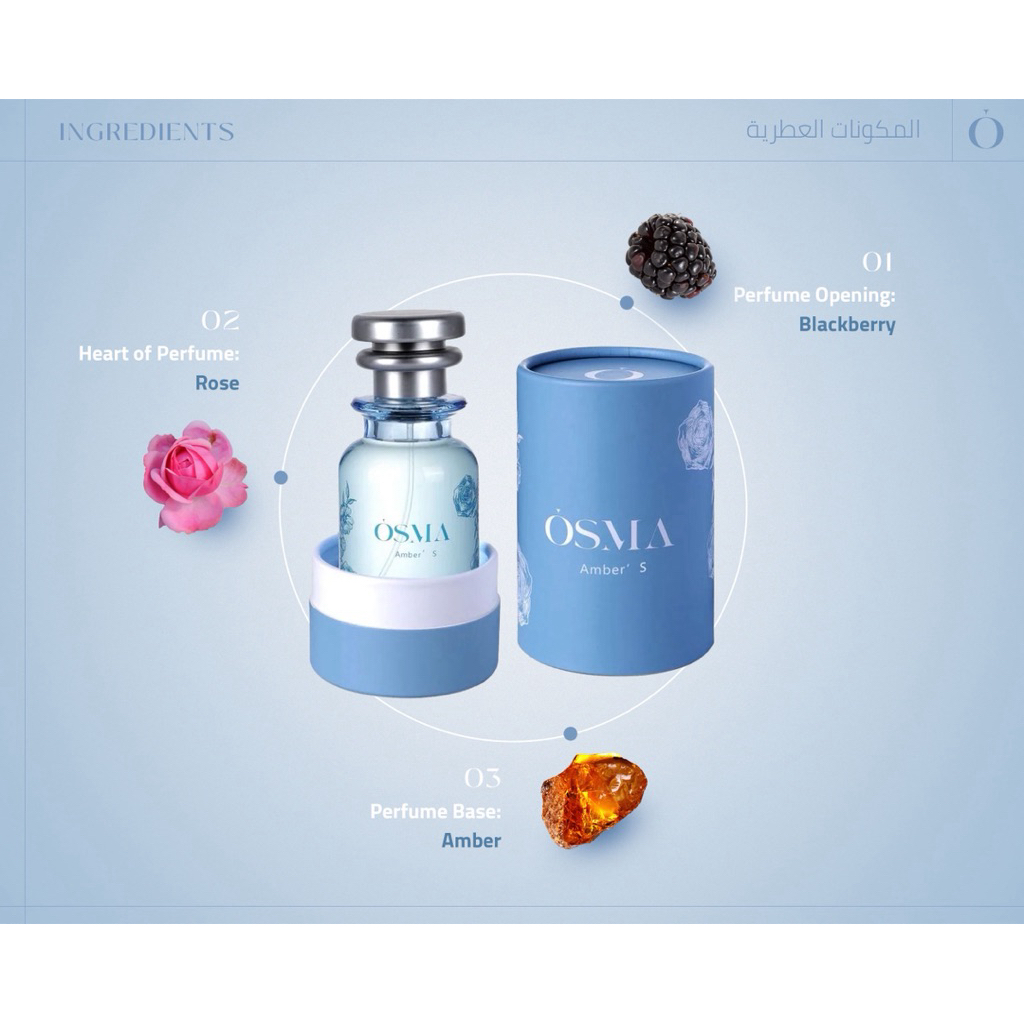 Parfum Osma Amber S Original Saudi