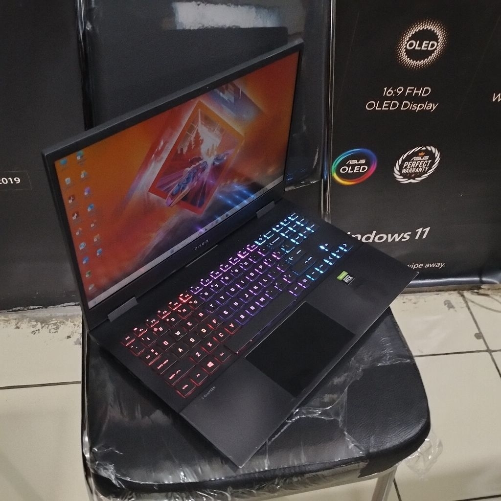 Hp omen Ryzen 7-4800H Rtx 2060 6Gb RAM 16GB/SSD 512GB