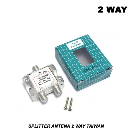 Splitter Antenna 2 Way Taiwan PROMO
