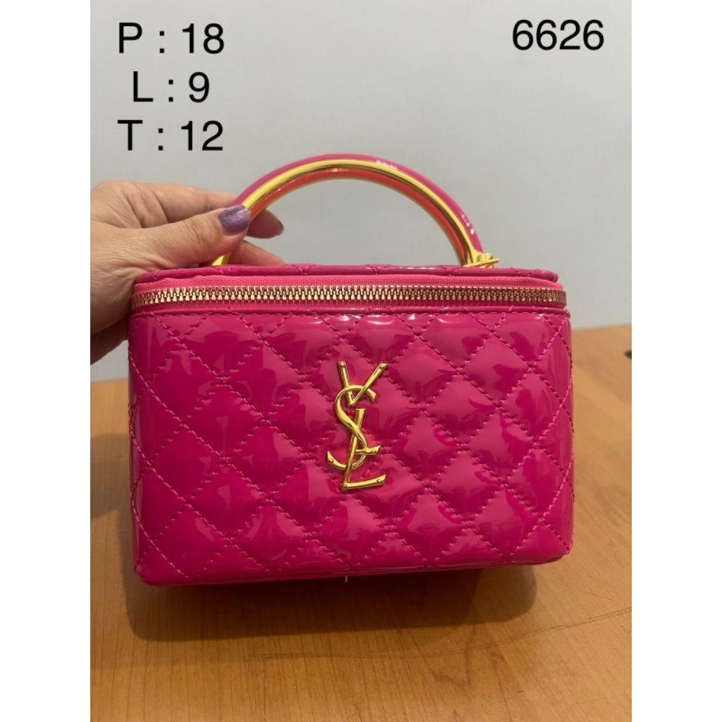 Tas Wanita Mini Vanity Bag Quilted