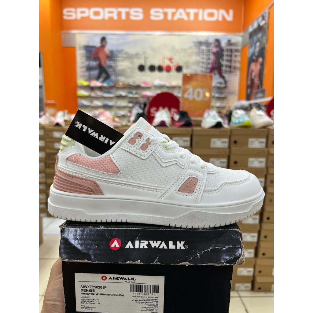 Airwalk Denise White/Pink Women Shoes Original