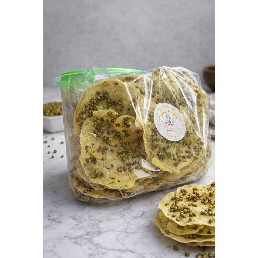Rempeyek Peyek Kacang Tanah Peyek Kacang Ijo 500gram