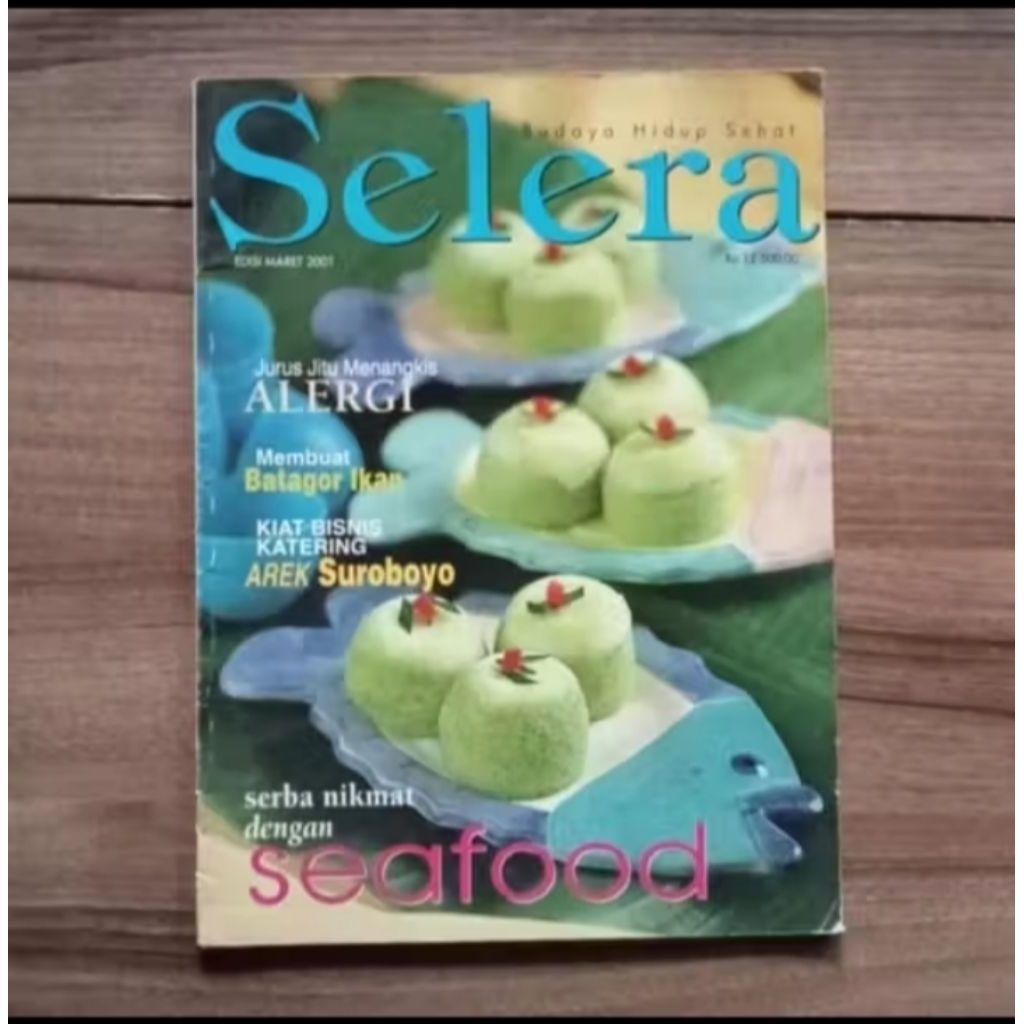 Majalah Selera Seafood Edisi Maret 2001