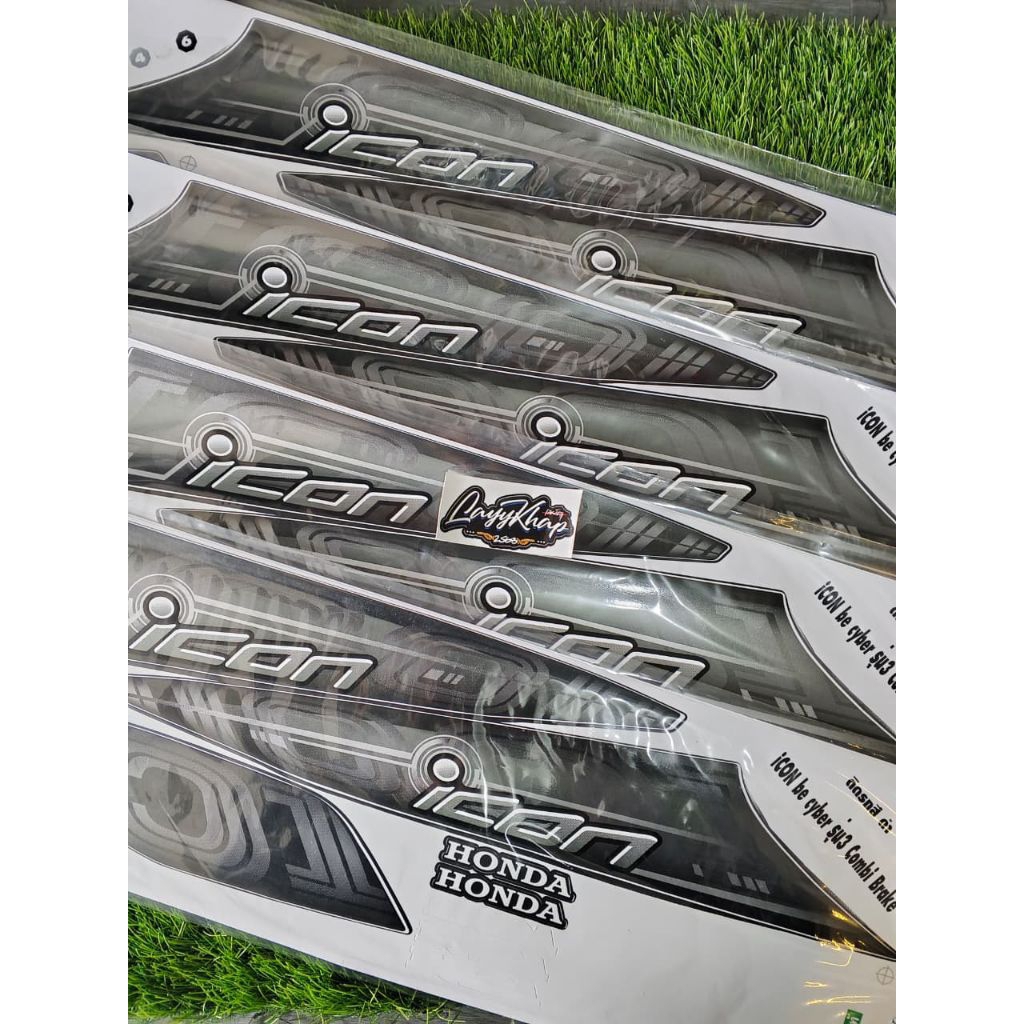 Striping ICON CYBER Thailand kodak hitam beat karbu