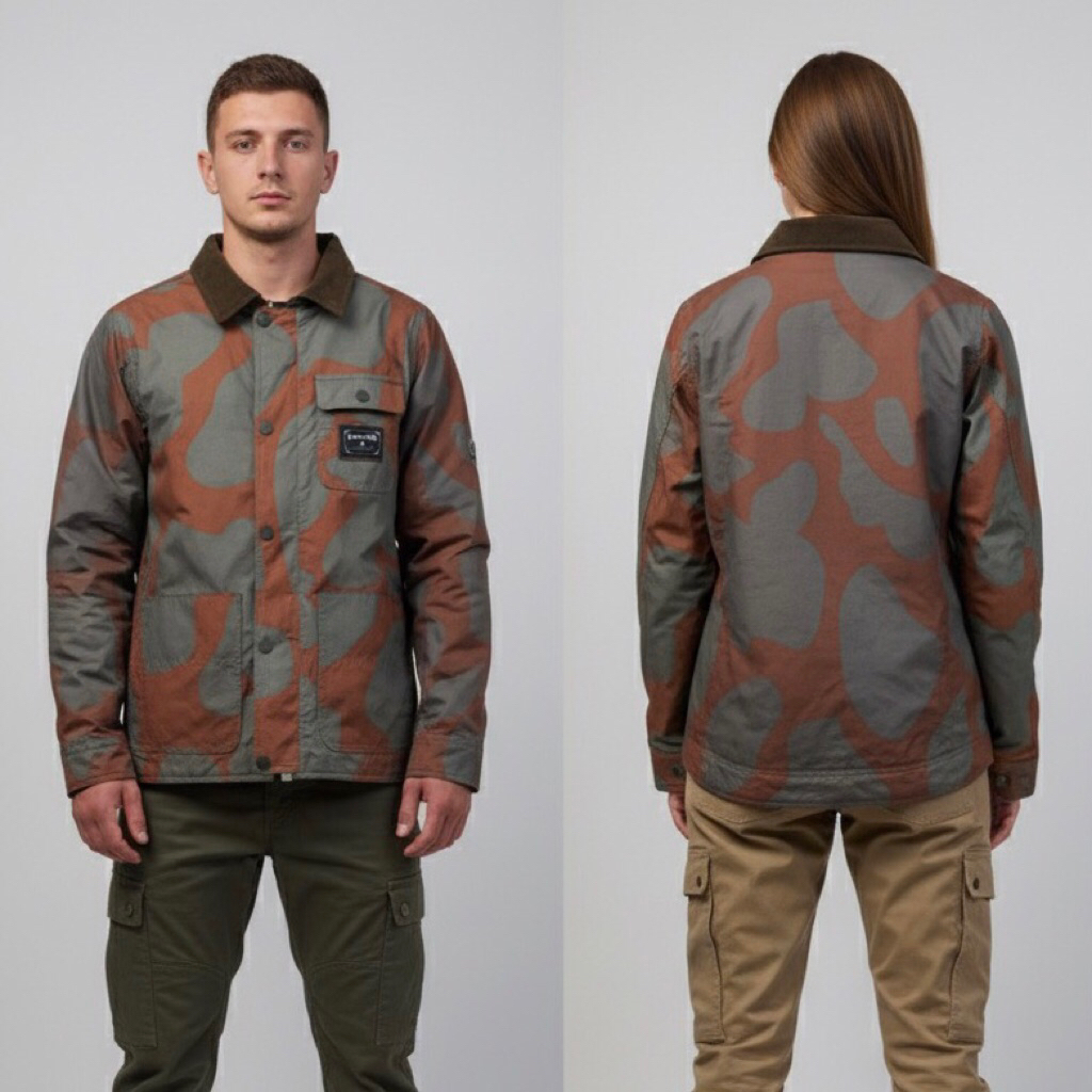 BURTON Thermo-Lite Coach Jacket Snowboard Camouflage