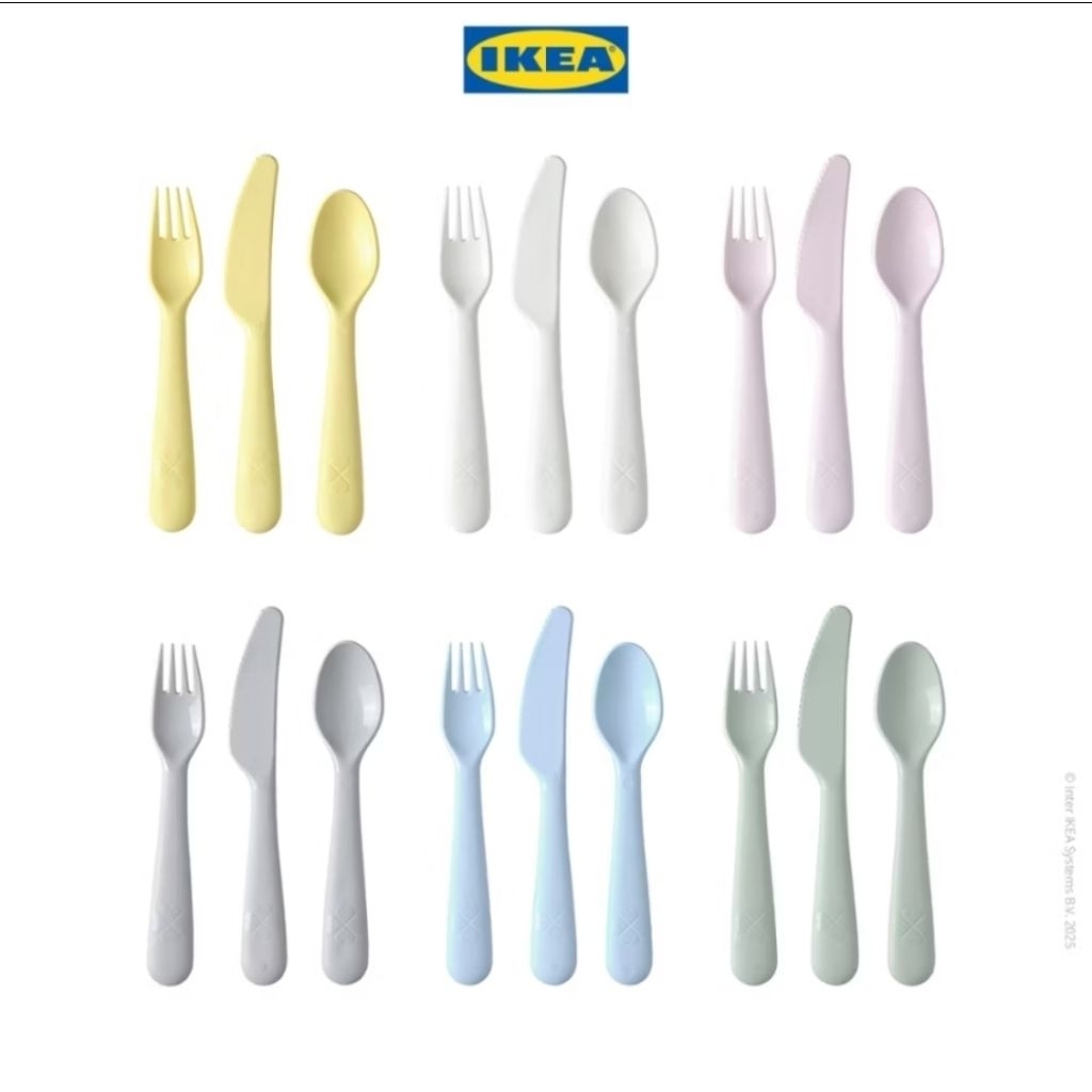 sendok garpu pisau anak IKEA