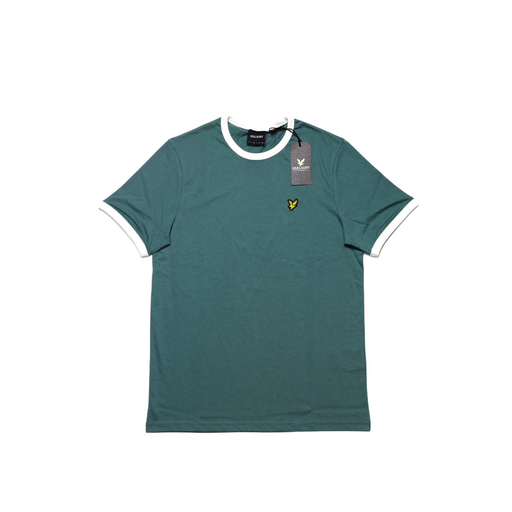 Lyle and Scott Ringer T-Shirt agave green