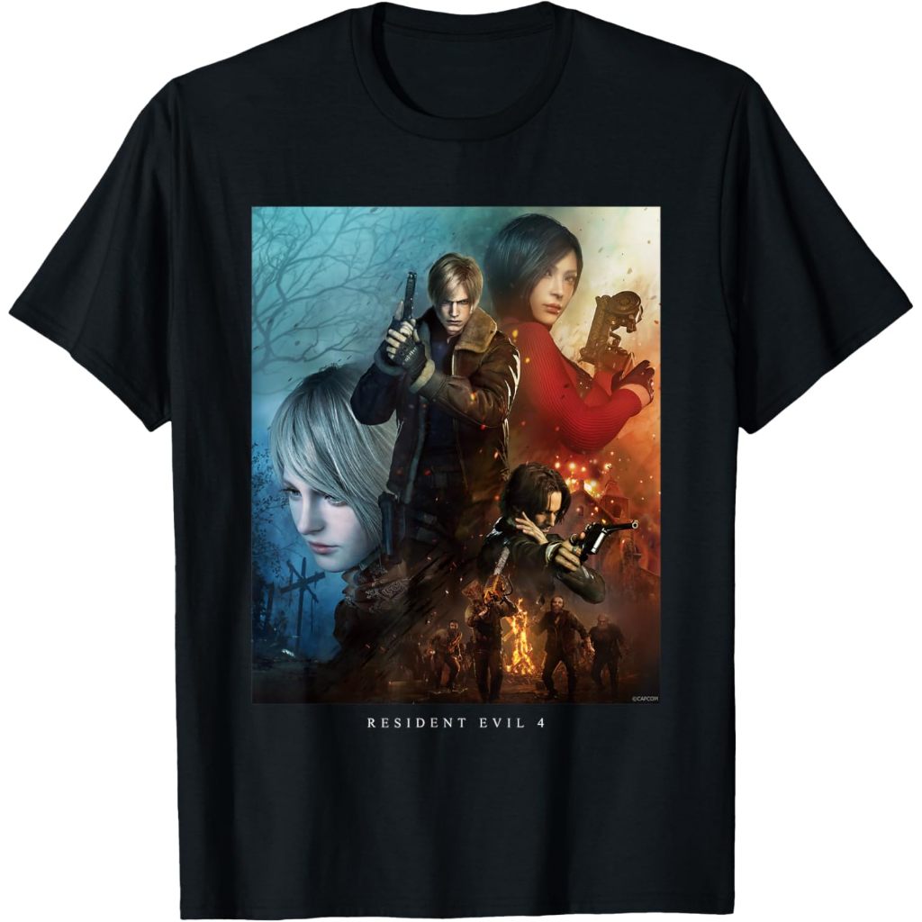 Baju kaos Resident Evil 4 Gold Edition T-Shirt