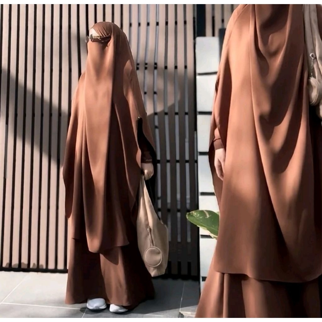 Preloved French Khimar Medina by Tsurayya (Like New)