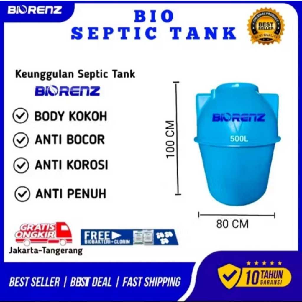 SepticTank,BioTech,BioFill,BioTank,BioRenz 500L