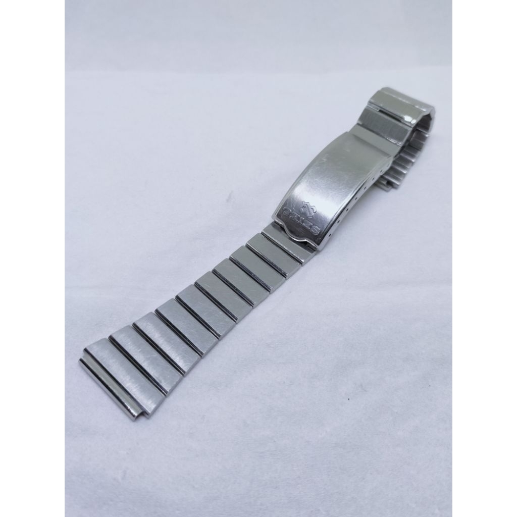 Seiko SQ bracelet watch vintage 20mm original japan rantai jam tangan antik seiko klasik chronograph
