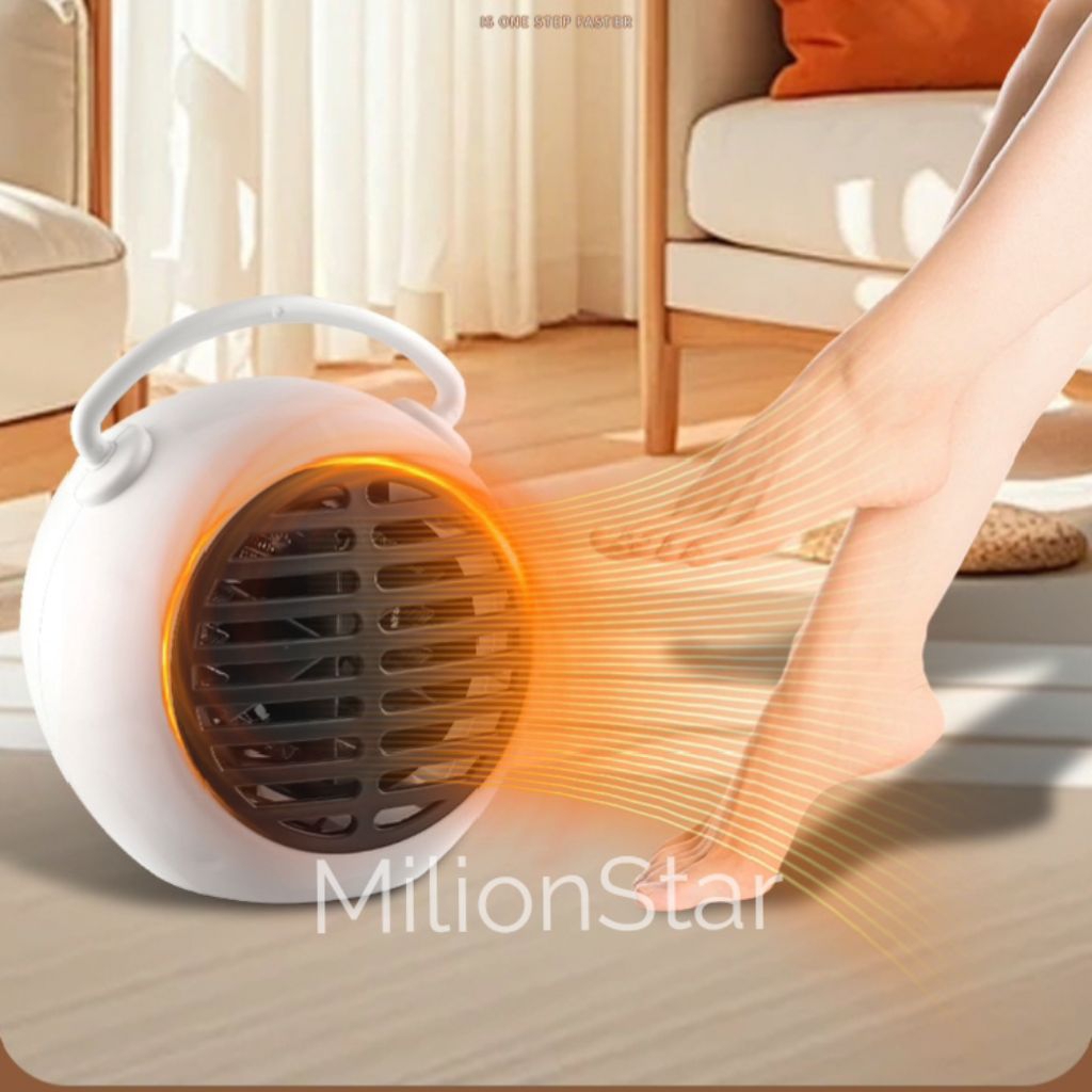 Penghangat Ruangan Controller Heater Penghangat Udara Portable Hemat Listrik