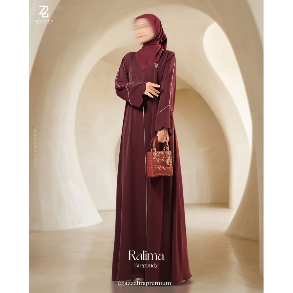 RALIMA DRESS BY AZZAHRA PREMIUM SYAR'I_ORIGINAL_READY SIAP KIRIM