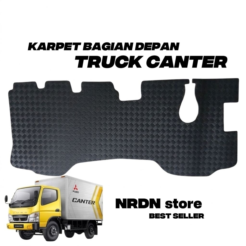 KARPET DEPAN TRUK CENTER ALAS KAKI KABIN TRUK BOX CANTER DEPAN SAJA