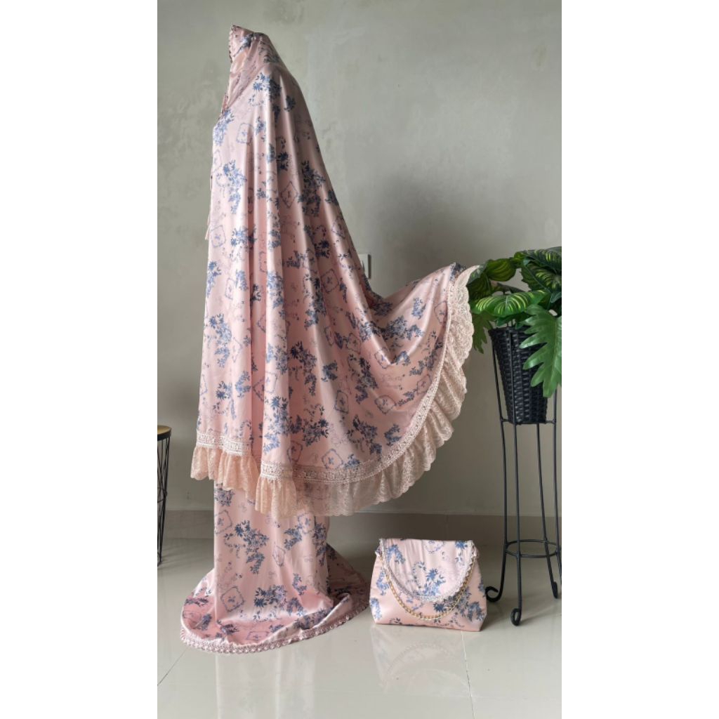 MUKENA MARYAM BAHAN PREMIUM ARMANY SILK
