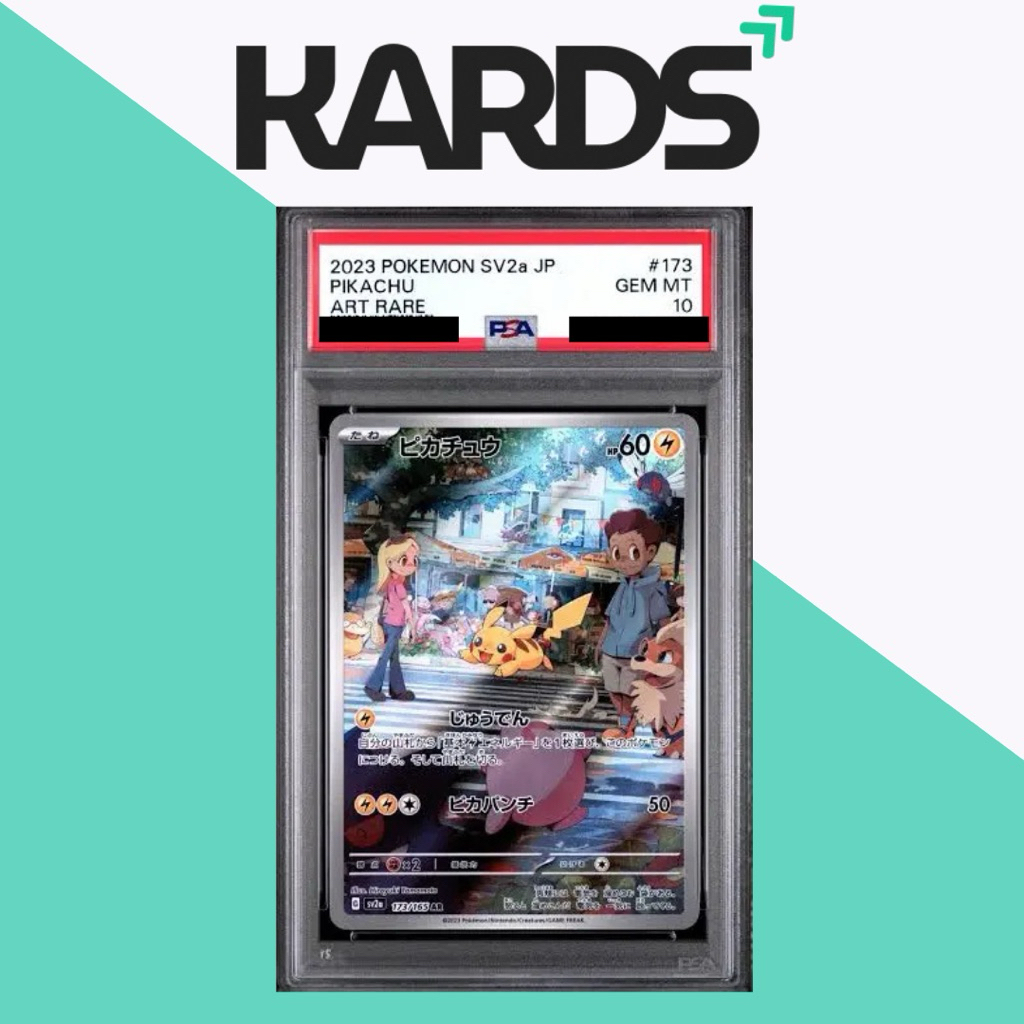 Pikachu 151 PSA 10 Japan TCG Pokemon
