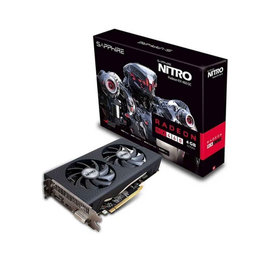 Sapphire Nitro Radeon RX 460 4GB Dual Fan