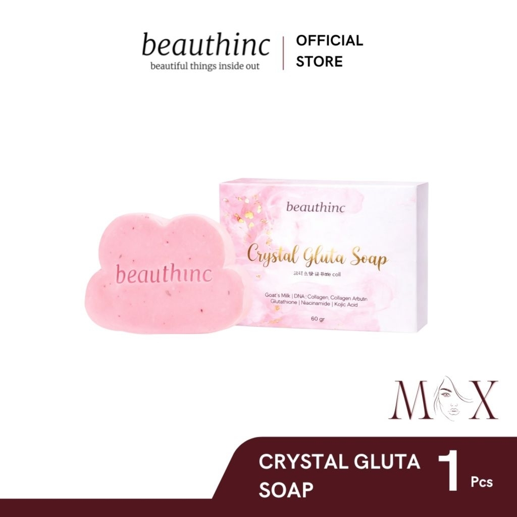 BEAUTHINC - Crystal Gluta Soap 7 Power Ingredients | Sabun Batang