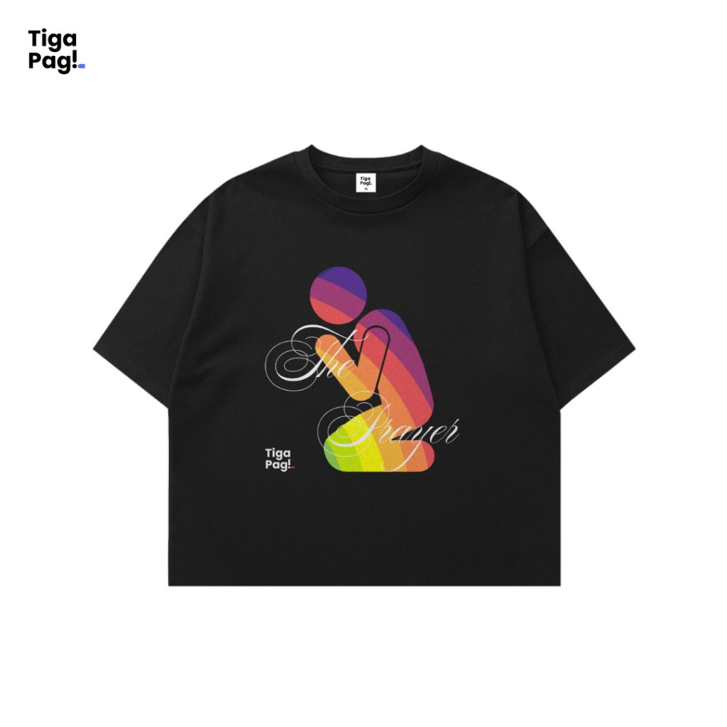 Tshirt PRAY TigaPagi Boxy Fit