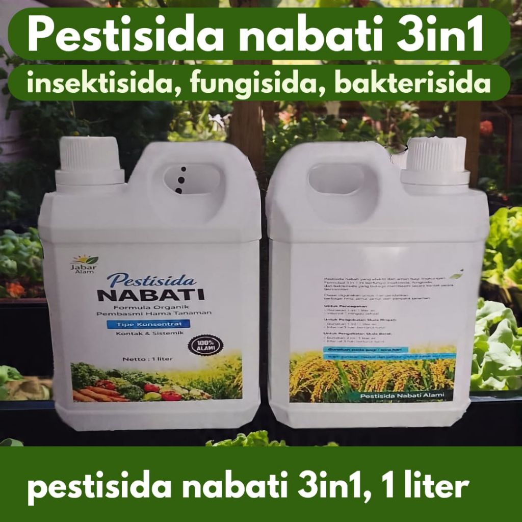 pestisida nabati 3in1 insektisida, fungisida, bakterisida 1 liter