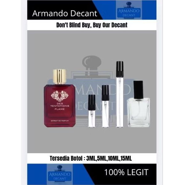 DECANT PARFUME Des Tentations Flame (Extrait)