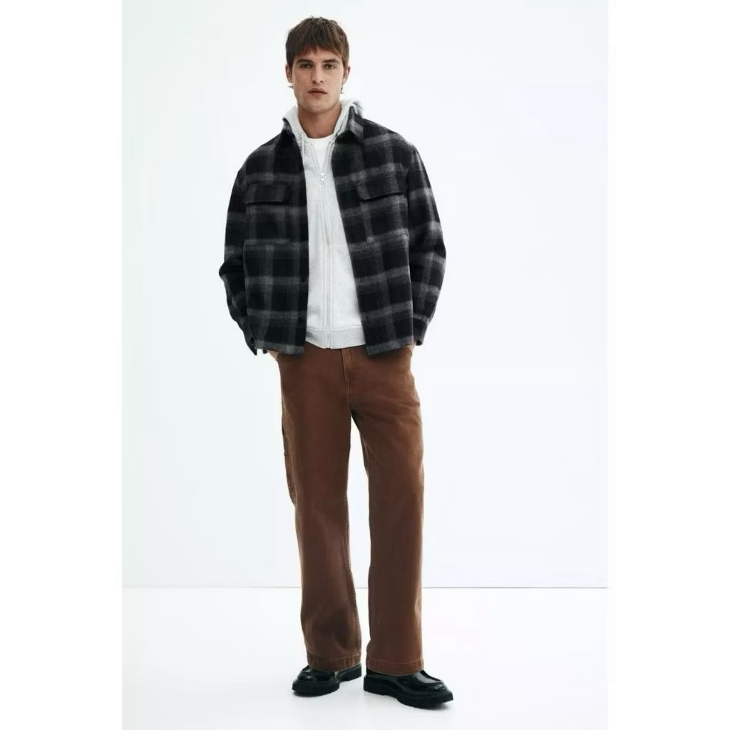 REGULAR FIT FLANNEL OVERSHIRT PRIA